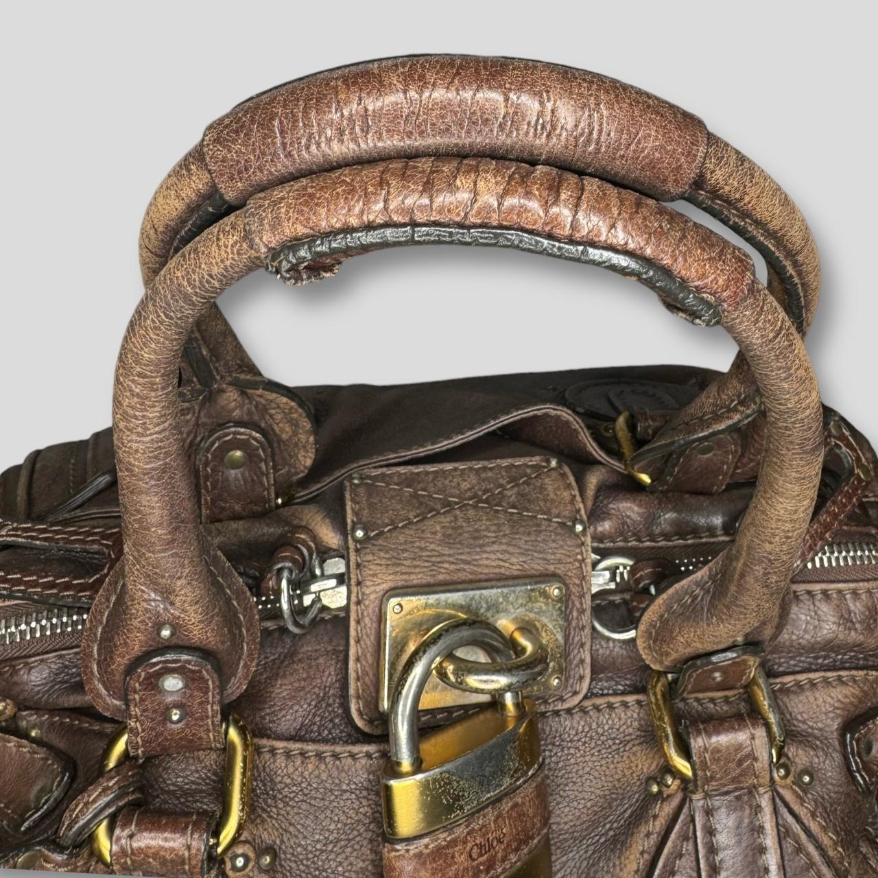 PreOwned CHLOÉ Paddington Bag  Heavy Signs