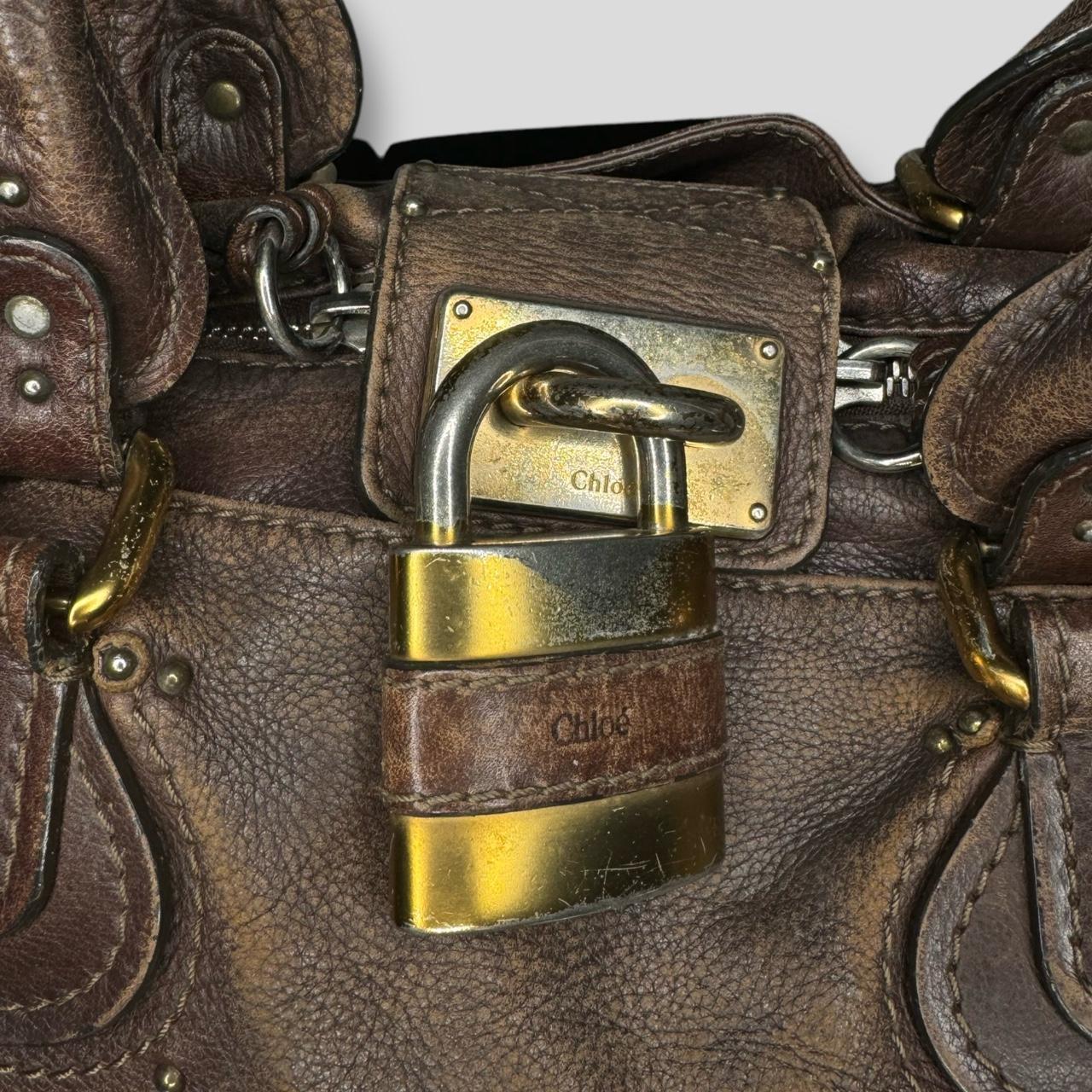 PreOwned CHLOÉ Paddington Bag  Heavy Signs